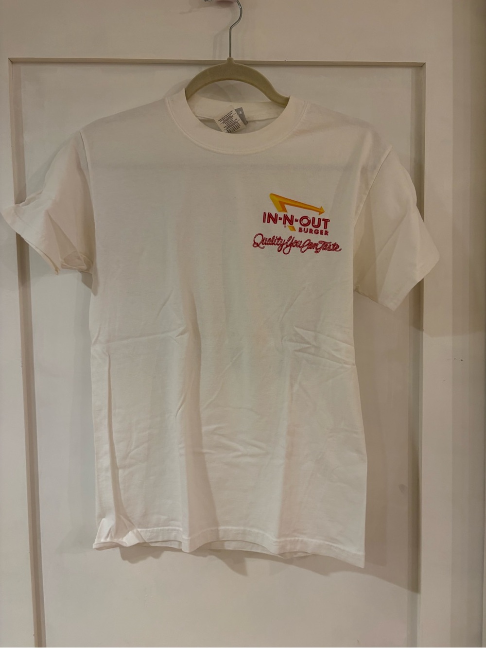 In-N-Out Burger White Tee - Size Small